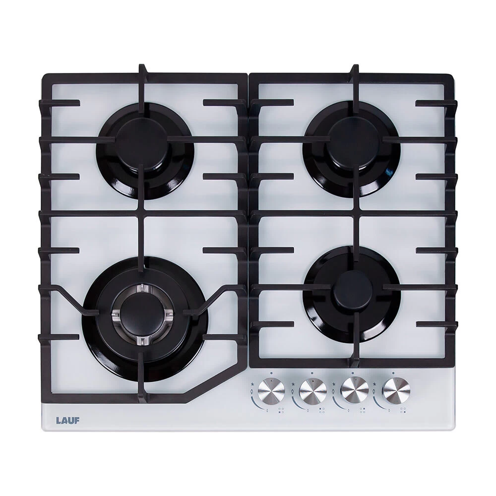 Варочная панель газовая Lauf PG-620WH 4 конфорки белая