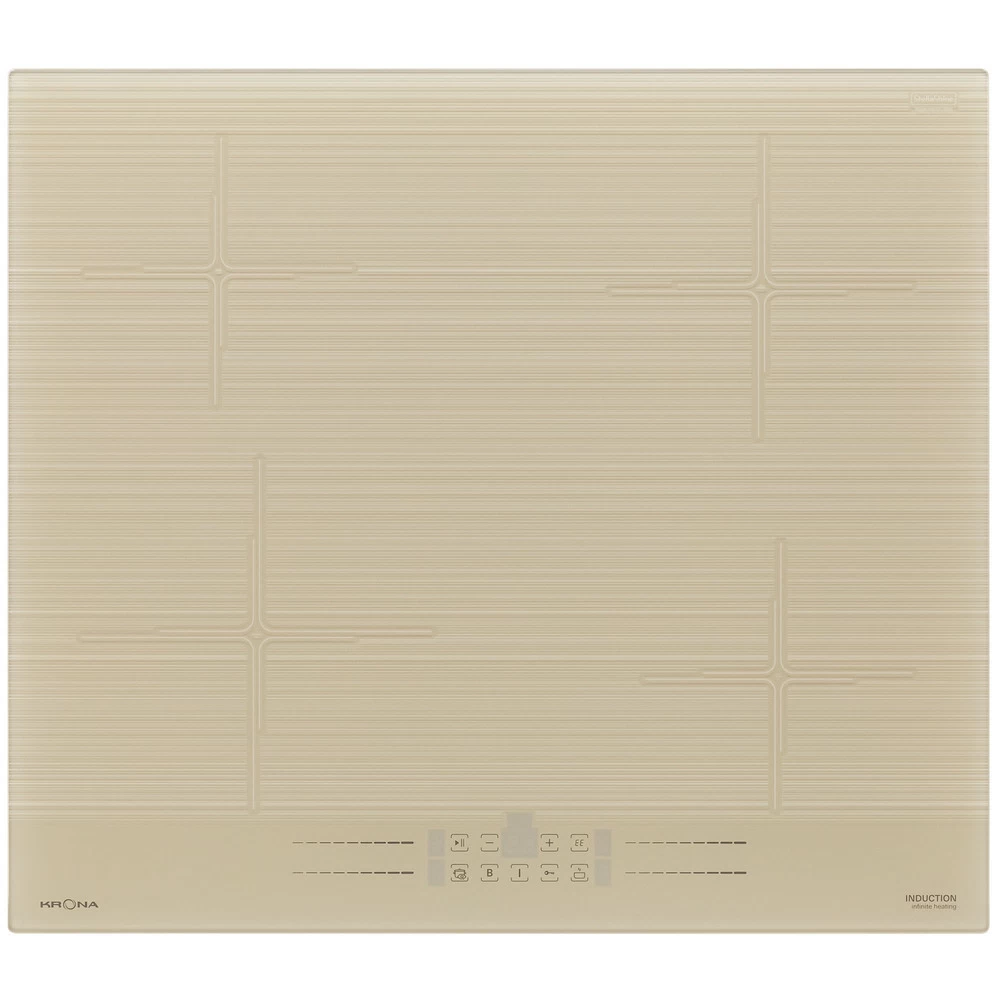 Варочная панель индукционная Krona Genesis 60 IV G2 4 конфорки слоновая кость
