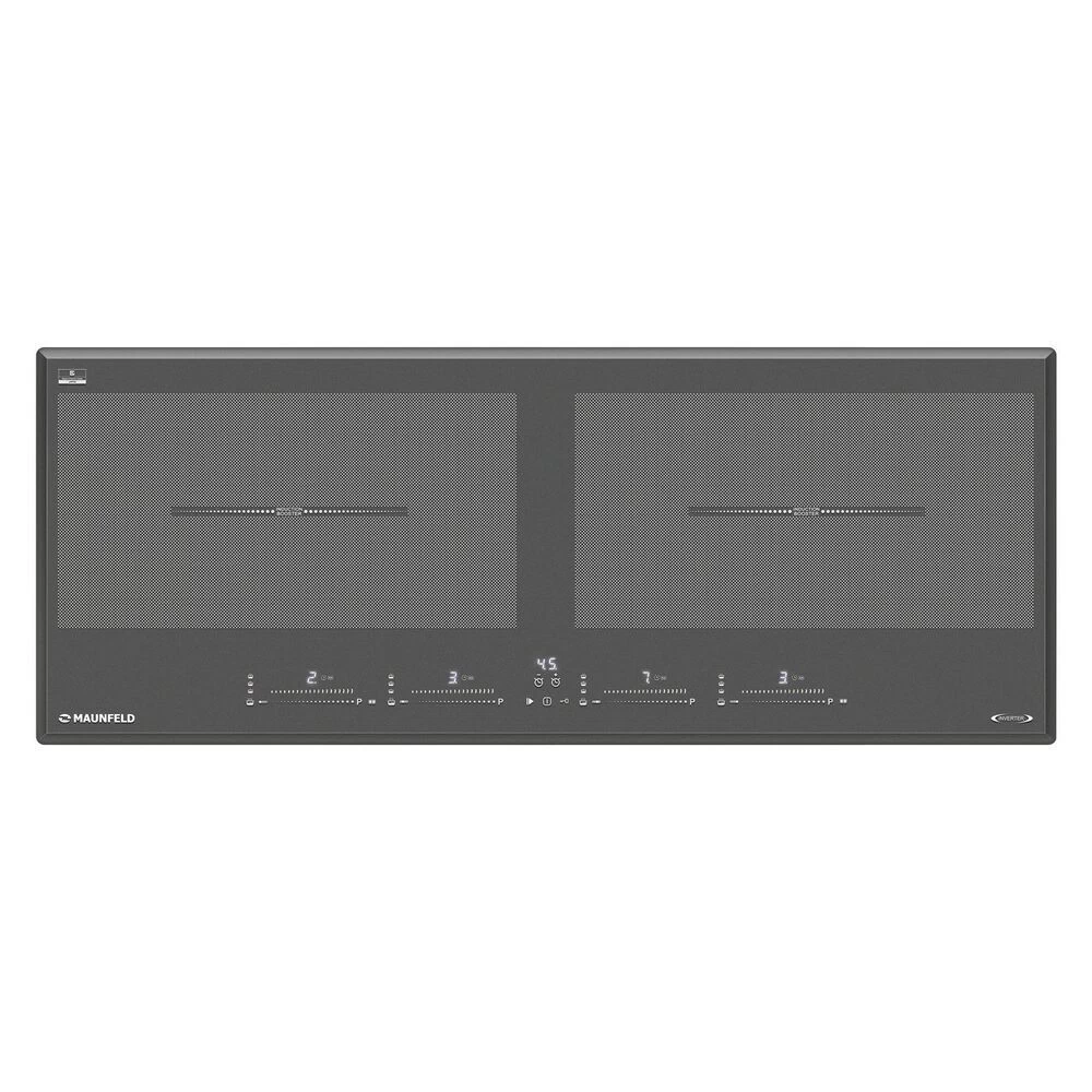 Варочная панель индукционная Maunfeld CVI904SFLDGR Inverter 4 конфорки графит