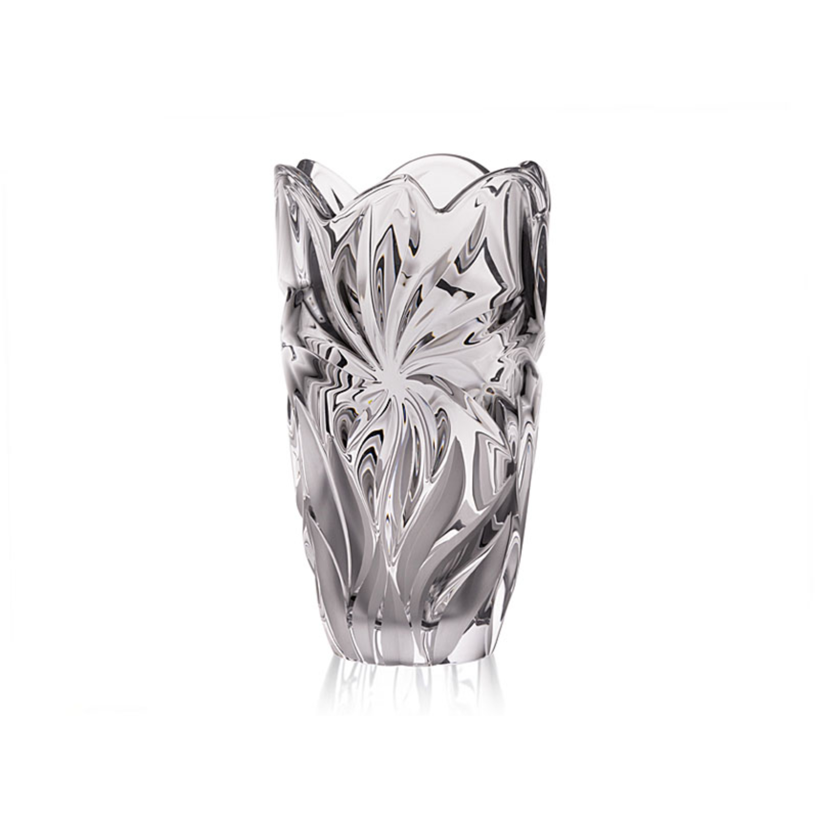 Ваза Aurum-Crystal Flora matt 28 см