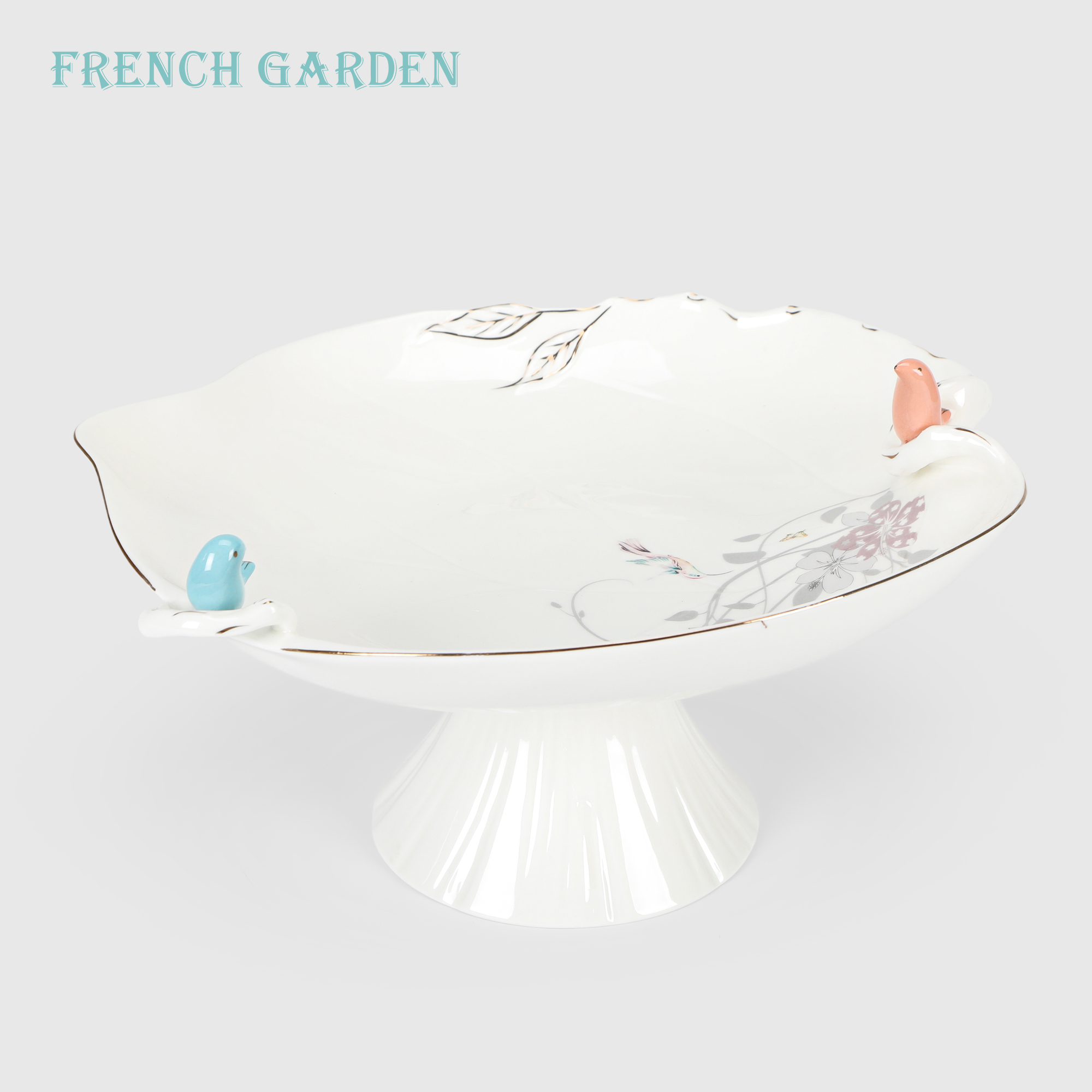 Ваза для фруктов French garden Lovebirds 30х28х16 см