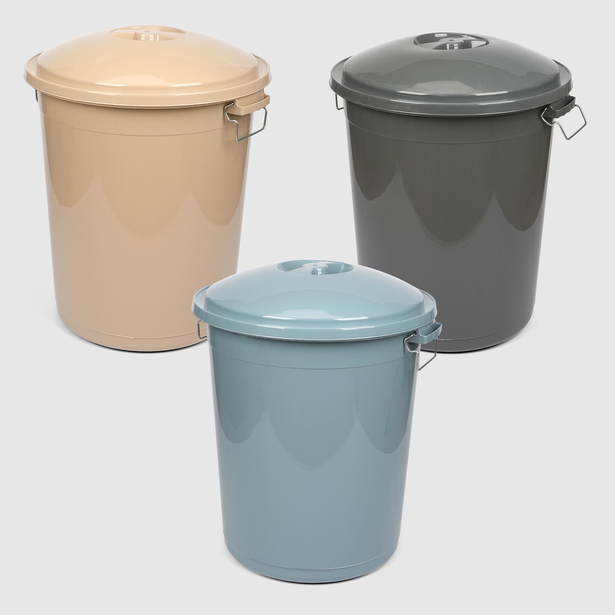 Ведро Asude Plastik Hercules 70 л, в ассортименте