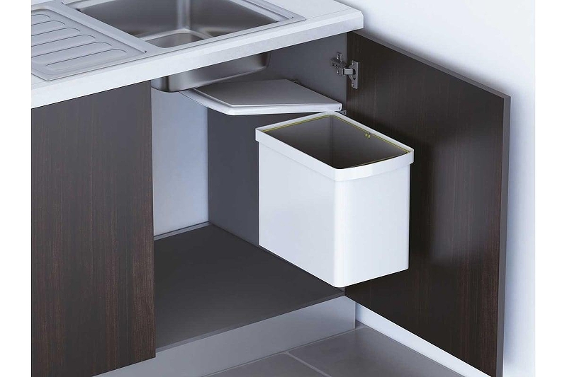 Ведро для мусора Alveus Albio 16L 227986 цвет Белый