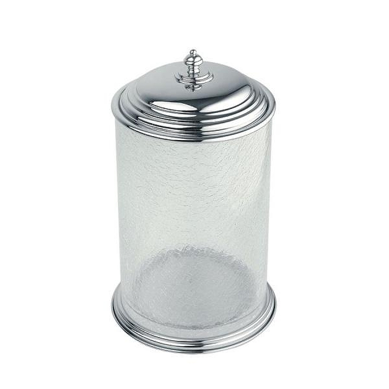 Ведро для мусора Boheme Vogue Bianco 10138 Хром