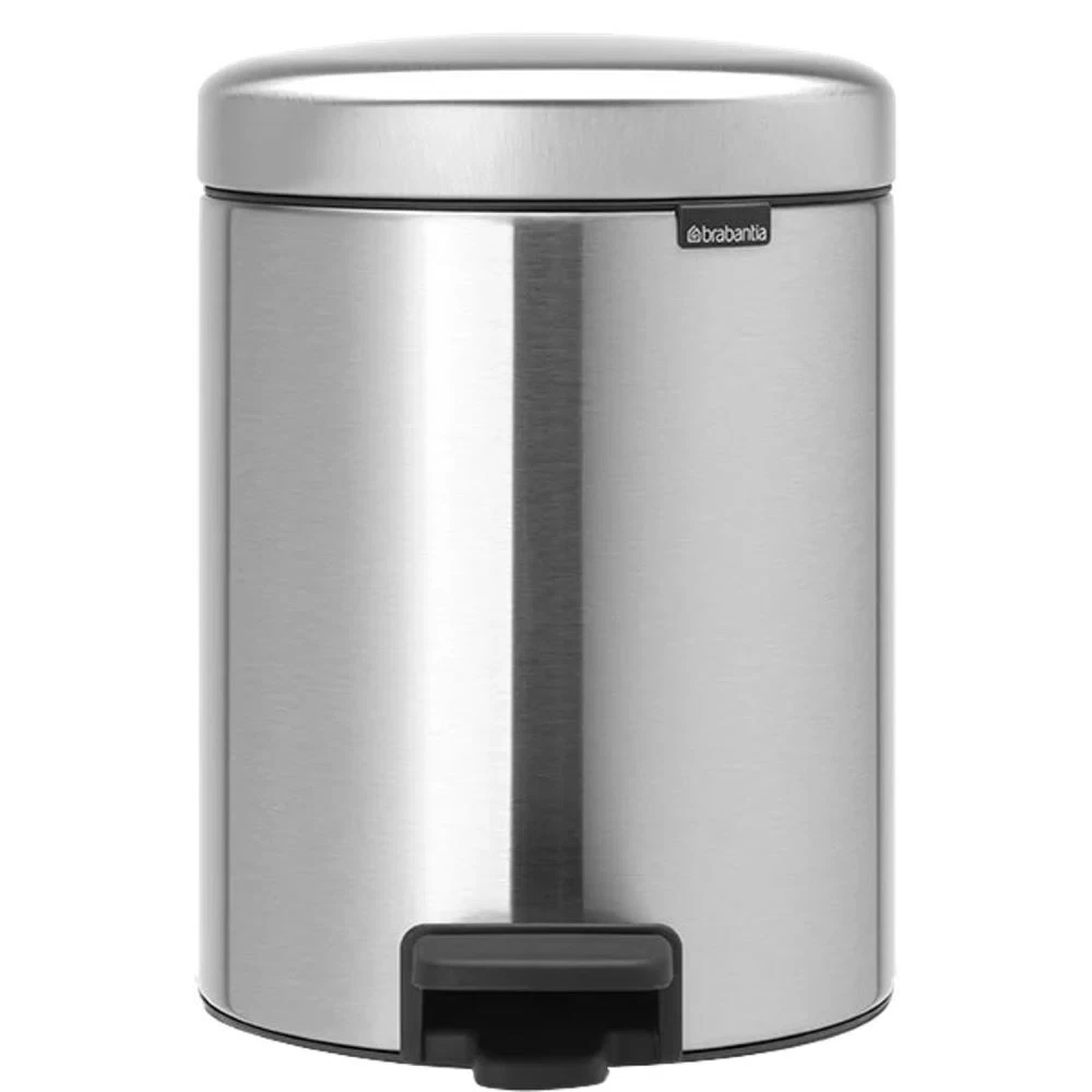 Ведро для мусора Brabantia NewIcon с крышкой 3 л металл стальное с педалью