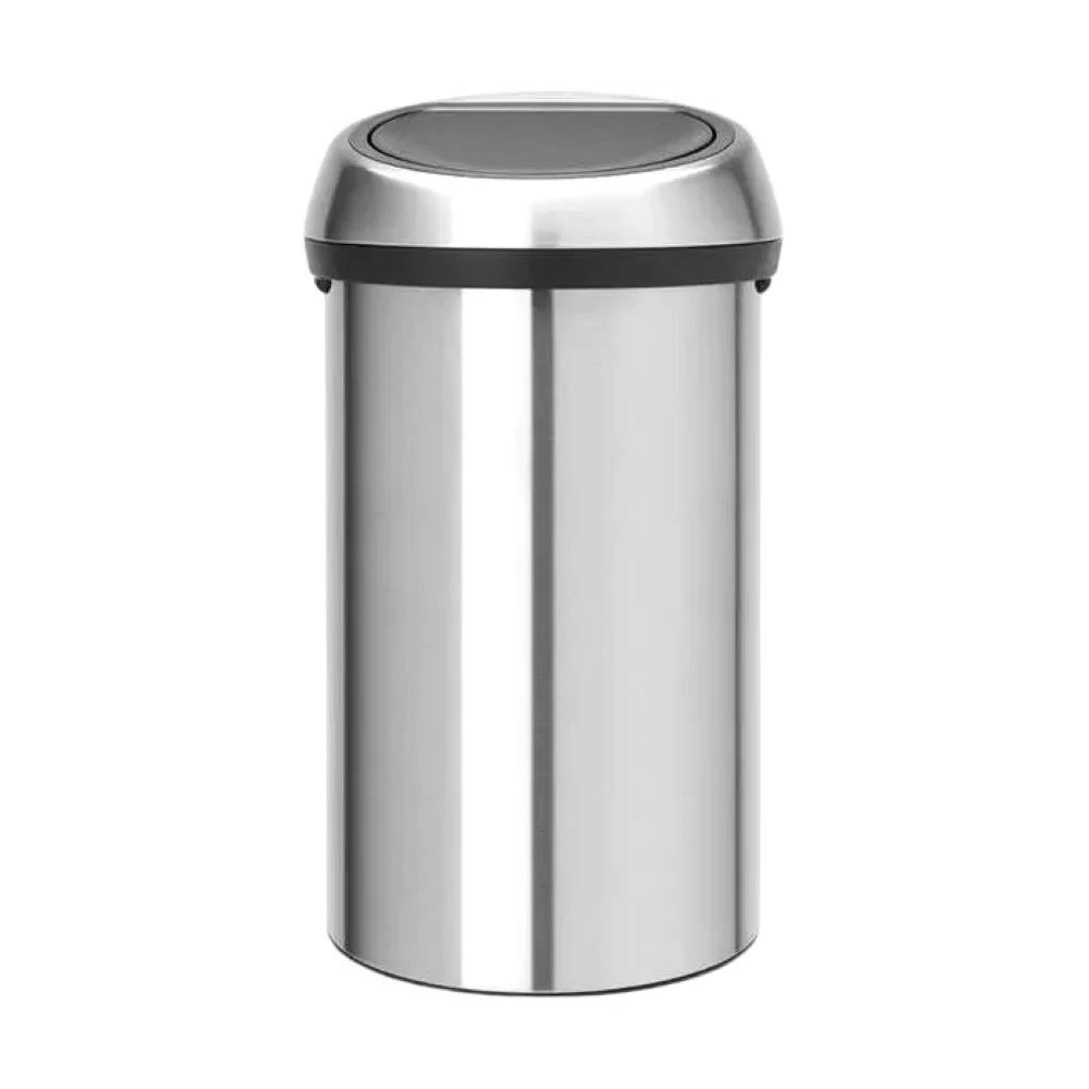 Ведро для мусора Brabantia Touch Bin с крышкой 60 л металл стальное матовое