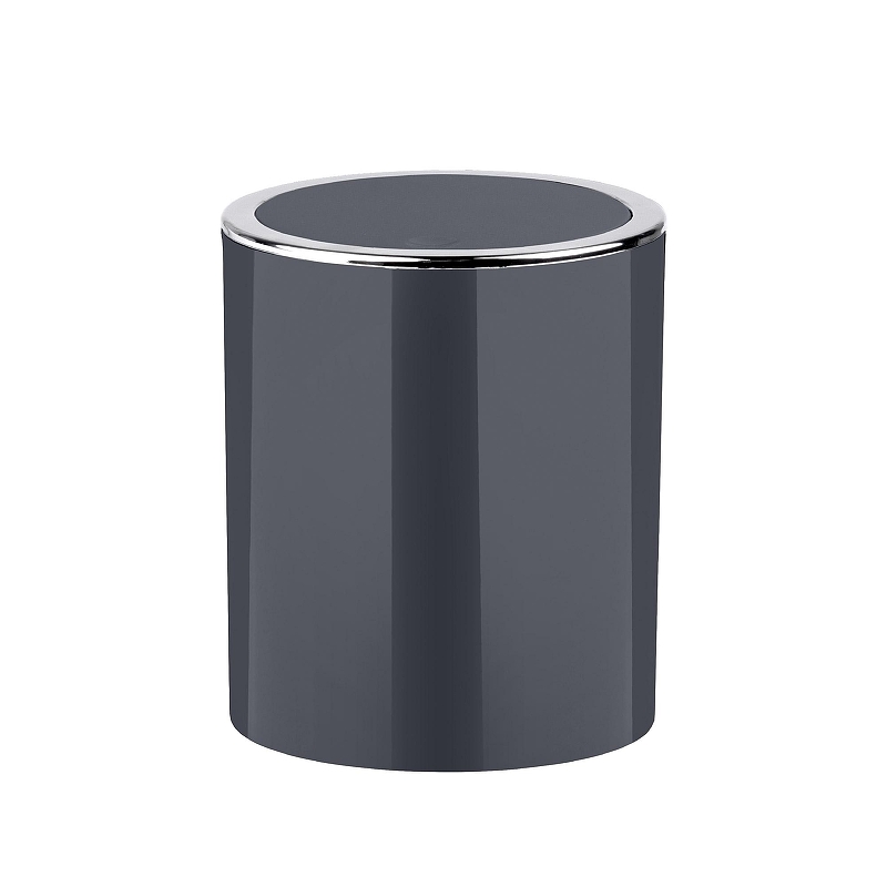Ведро для мусора Fixsen Round Gray FX-453-6 цвет Серый