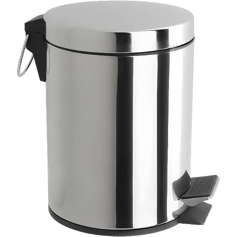 Ведро для мусора Frap F701 Хром