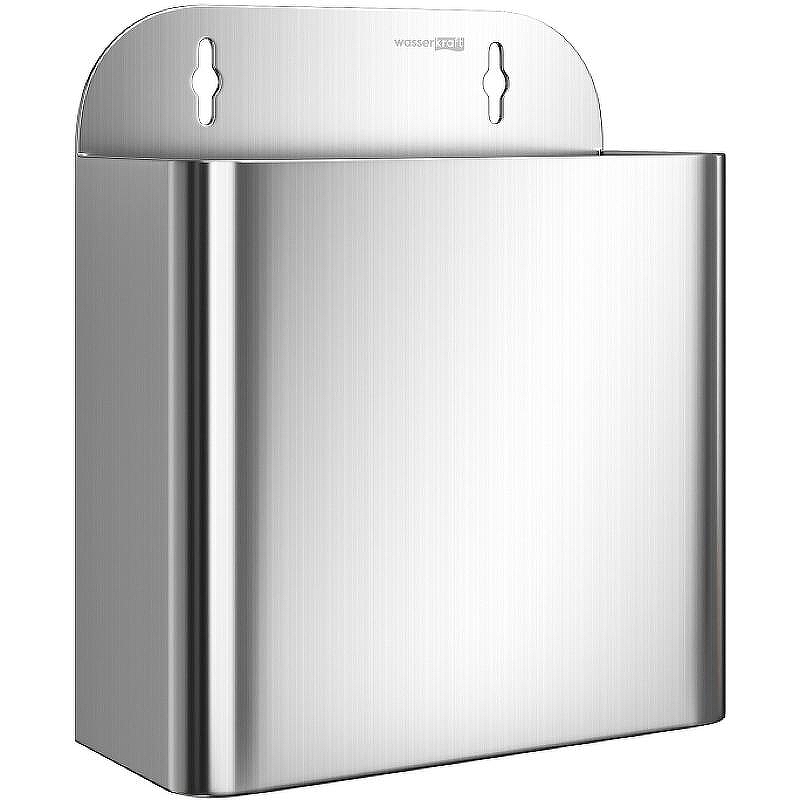 Ведро для мусора WasserKRAFT K-10611 цвет Хром