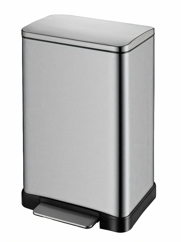 Ведро для мусора WeltWasser WW ME Lassy MT 12L 10000006128 цвет Хром матовый