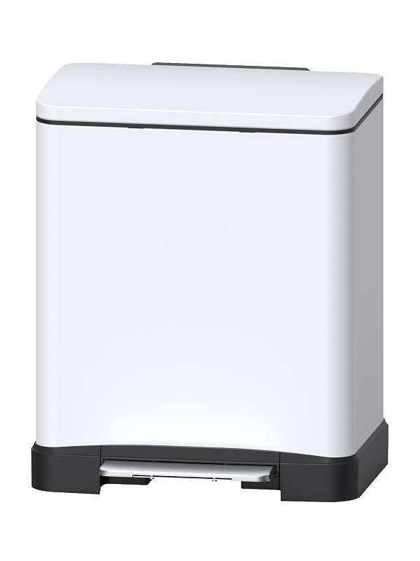 Ведро для мусора WeltWasser WW ME Lassy WT 12L 10000006130 цвет Белый