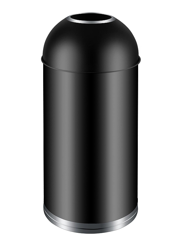 Ведро для мусора WeltWasser WW Robby BL 50L 10000011267 цвет Черный матовый