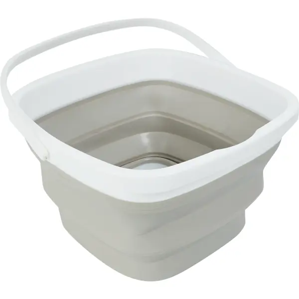 Ведро складное квадратное 10 л пластик