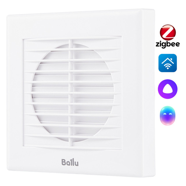 вентилятор фланцевый BALLU BAF-EX100G D100 гравитационные жалюзи