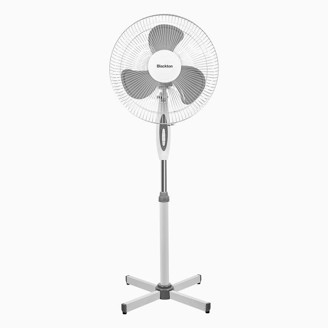 вентилятор напольный BLACKTON Bt F1114 белый/серый