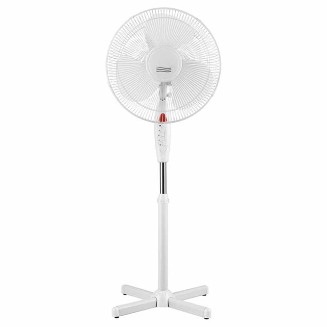 вентилятор напольный KRAFT KF-FS40-1621W 40Вт белый