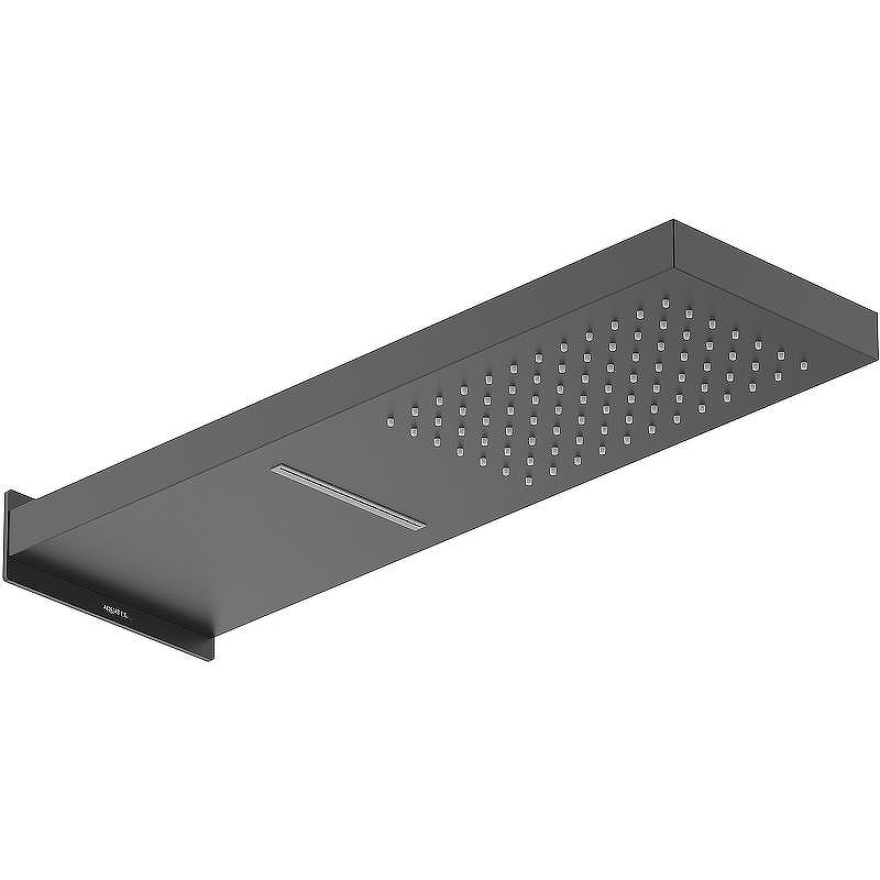 Верхний душ Aquatek 2 jet AQ2085MB Черный матовый
