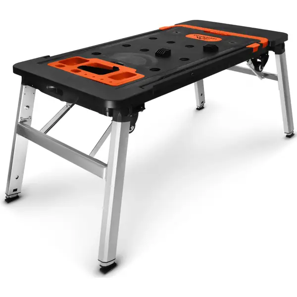 Верстак столярный складной Vertextools 2070-05 600x1155x1300 мм максимальная нагрузка 150 кг