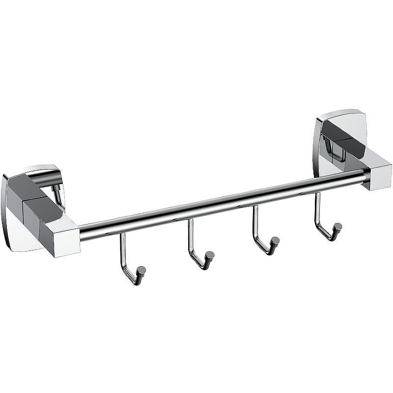 Вешалка для полотенец CeramaLux Cube 12618 Хром