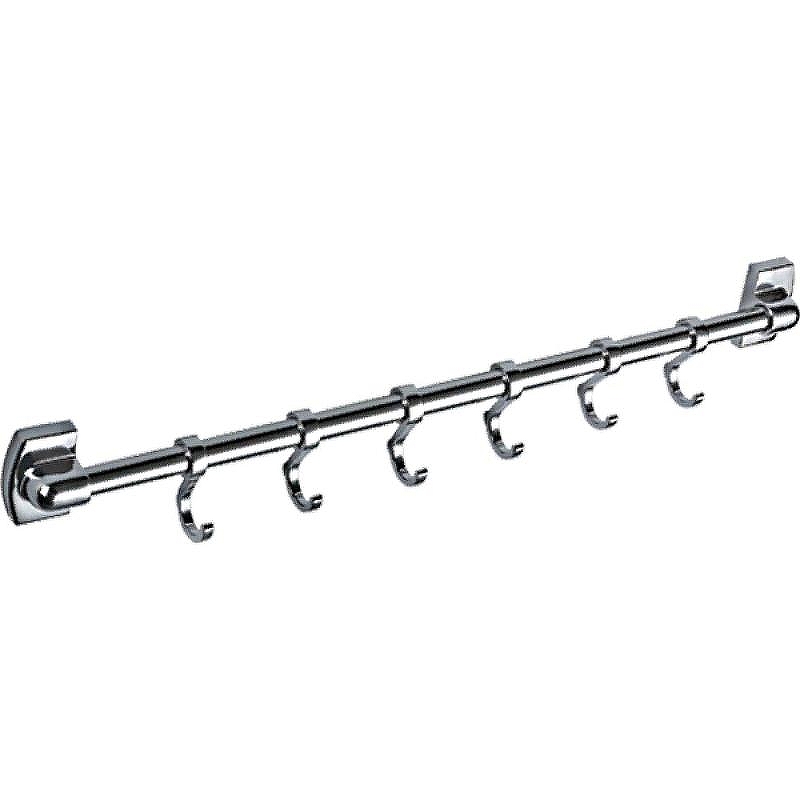 Вешалка для полотенец Frap F209-6 Хром