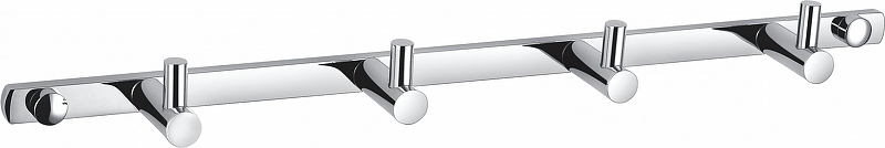 Вешалка для полотенец Wonzon & Woghand WW-9380-4 цвет Хром