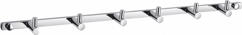 Вешалка для полотенец Wonzon & Woghand WW-9380-6 цвет Хром