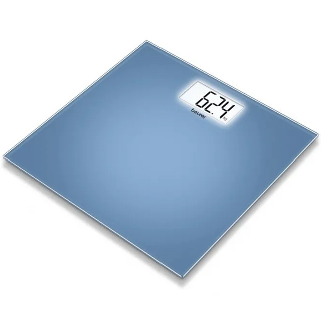 весы напольныеBEURER GS208 blue стекло до 150кг