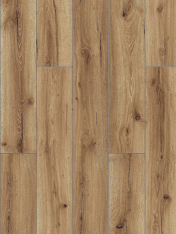 Виниловый ламинат AlixFloor Natural Line SPC ALX1036-3 Дуб коричневый рустикальный 1220х183х5мм
