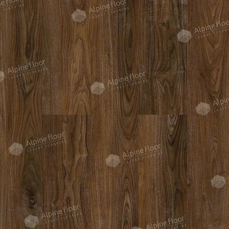 Виниловый ламинат Alpine Floor Nut ECO 22-1 MC Орех Ногуэра Классик 1220×183×4 мм
