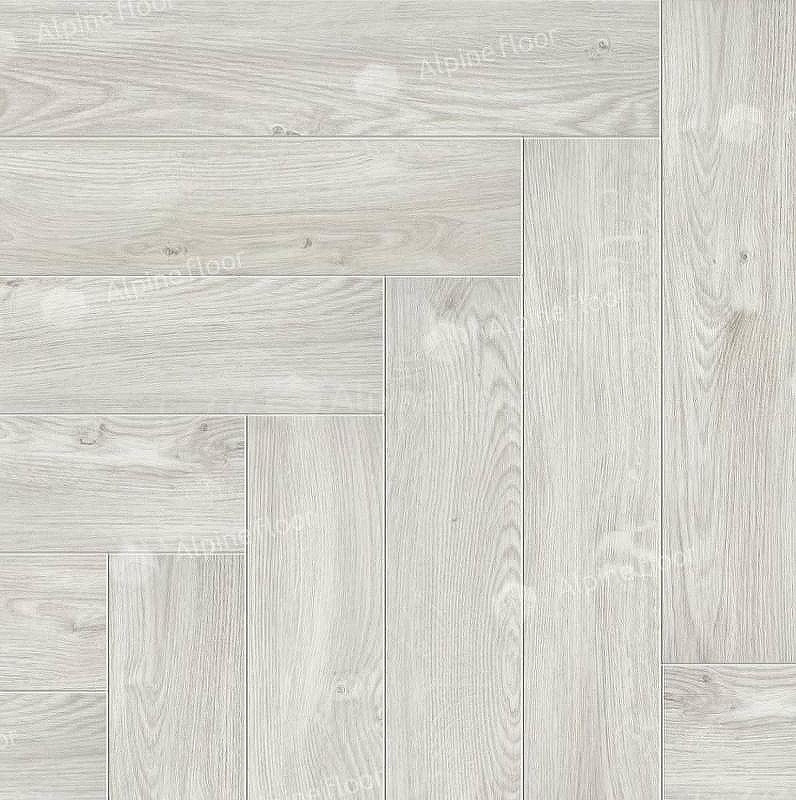Виниловый ламинат Alpine Floor Parquet LVT ECO 16-11 Снежный 590х118х2,5 мм