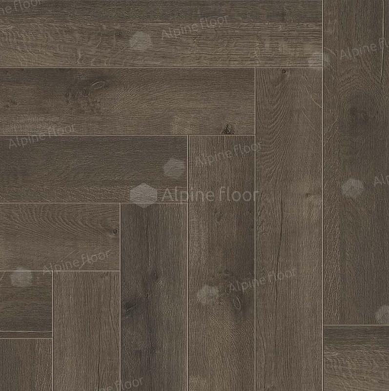 Виниловый ламинат Alpine Floor Parquet LVT ECO 16-19 Дуб Антарес 590х118х2,5 мм