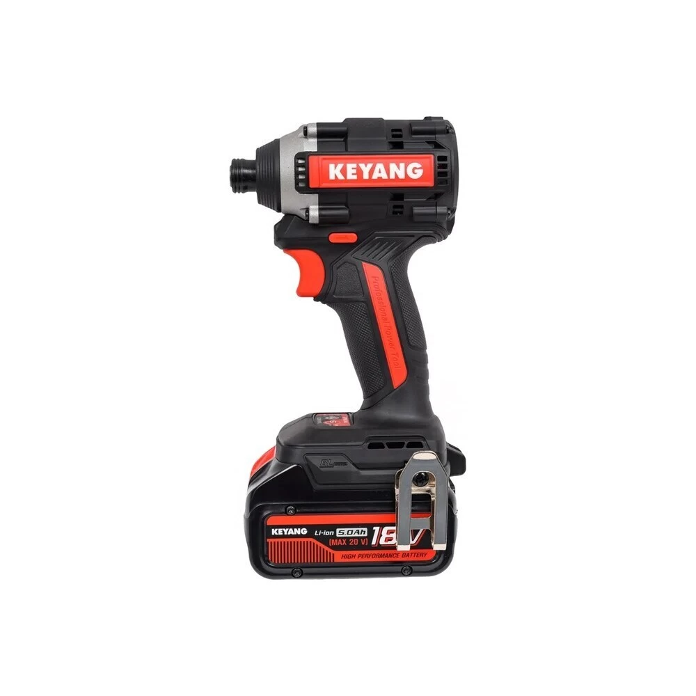 Винтоверт ударный аккумуляторный бесщеточный Keyang ID20BLH-230 18 В 5 Ач Li-Ion 2 АКБ и ЗУ