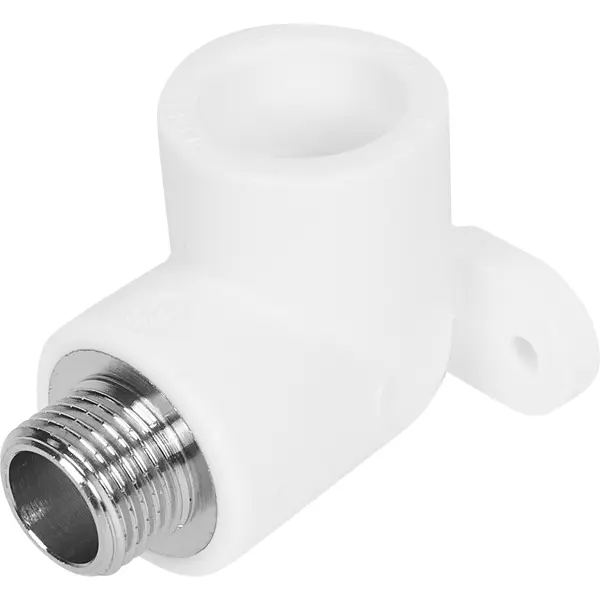 Водорозетка Valtec 1/2"x25 мм НР полипропилен VTP.755.0.02504