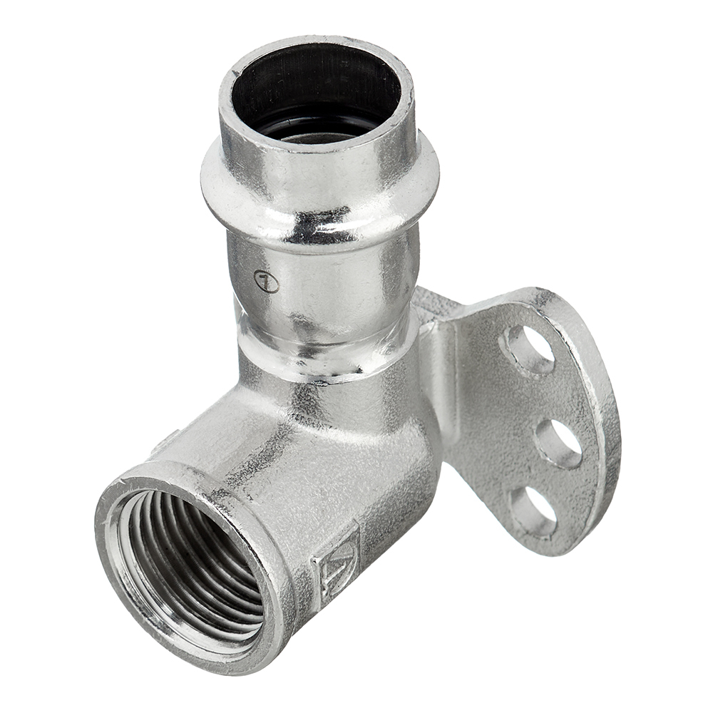 Водорозетка Valtec 18 мм х 1/2 ВР(г) нержавеющая сталь (VTi.954.I.001804)
