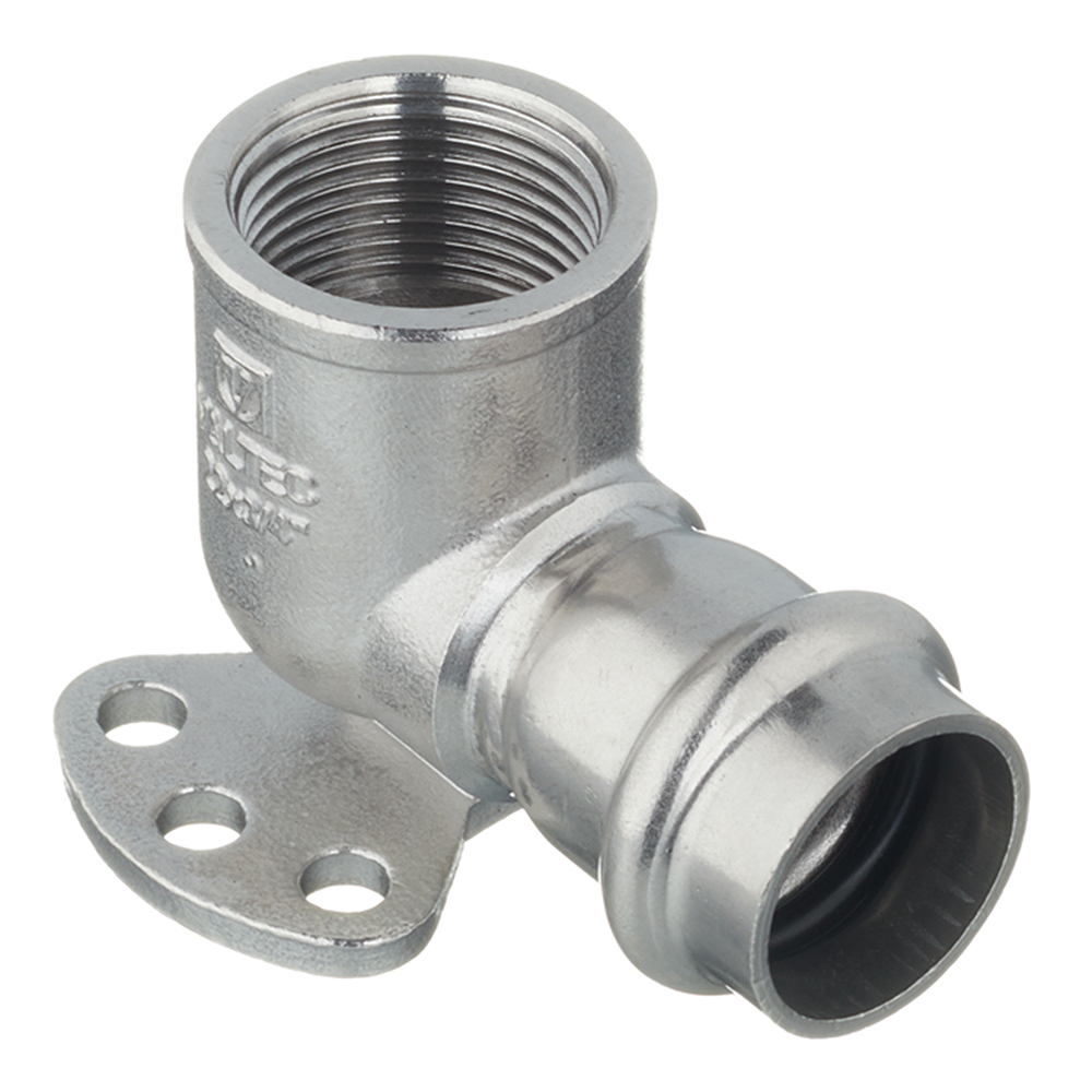 Водорозетка Valtec 22 мм х 3/4 ВР(г) нержавеющая сталь (VTi.954.I.002205)