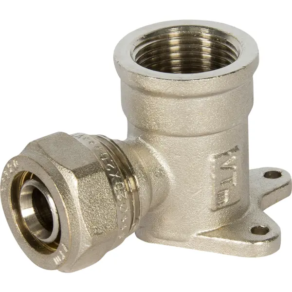 Водорозетка Valtec 3/4"x20 мм ВР никелированная латунь VTM.354