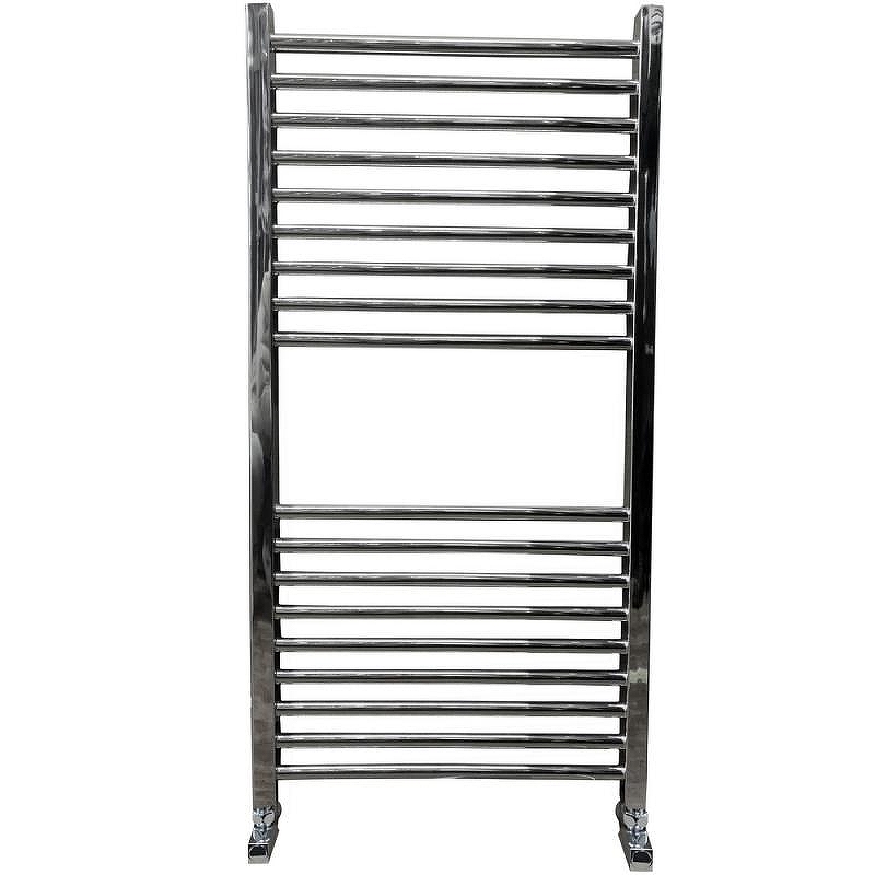 Водяной полотенцесушитель Ника Modern ЛМ 2 100x40 Хром 18 перекладин