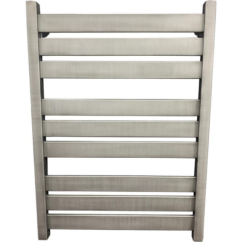 Водяной полотенцесушитель Ника Modern ЛМ 7 80x50 Matt Antique Silver 9 перекладин
