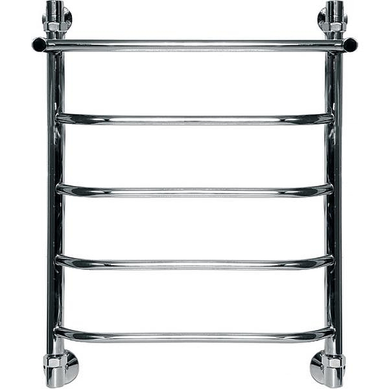 Водяной полотенцесушитель Ника Trapezium ЛТ/ВП 60x40 с полкой Хром
