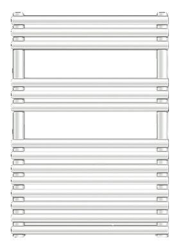 Водяной полотенцесушитель Zehnder Forma Spa LF-070-060 Белый