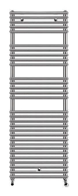 Водяной полотенцесушитель Zehnder Forma Spa LFD-150-050 Белый