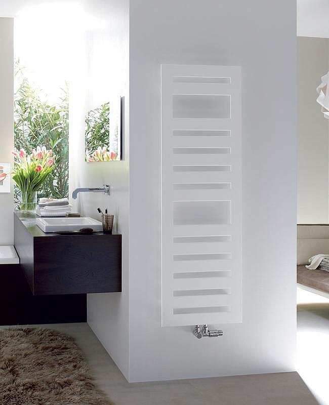 Водяной полотенцесушитель Zehnder Metropolitan Spa MET-080-040 Белый