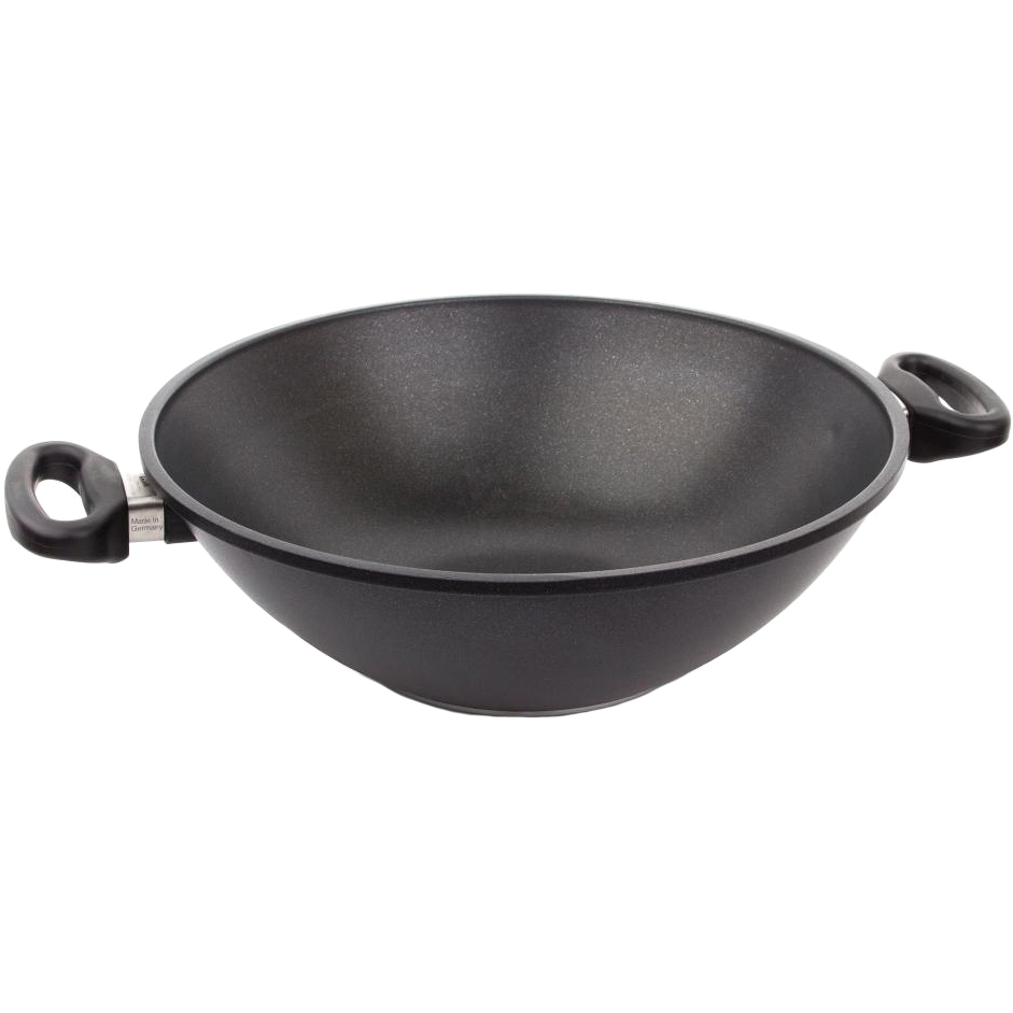 Вок AMT Gastroguss из литого алюминия, 3 л, диаметр 32 см