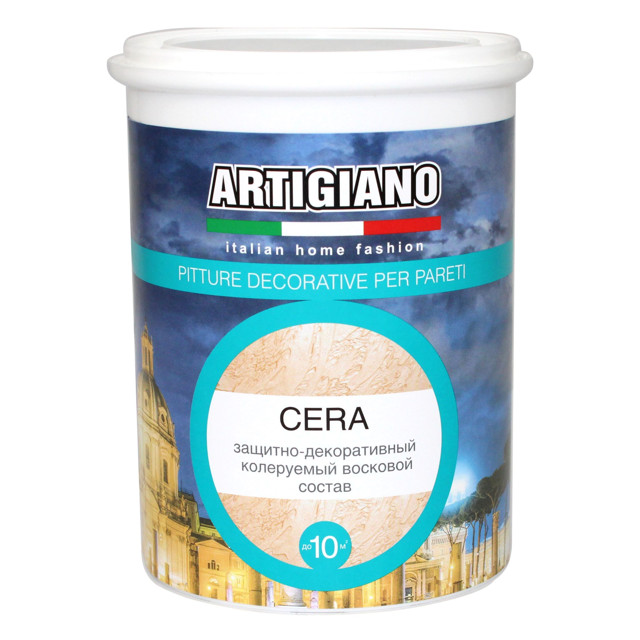 воск декоративный ARTIGIANO Cera 1л полупрозрачный, арт.14143