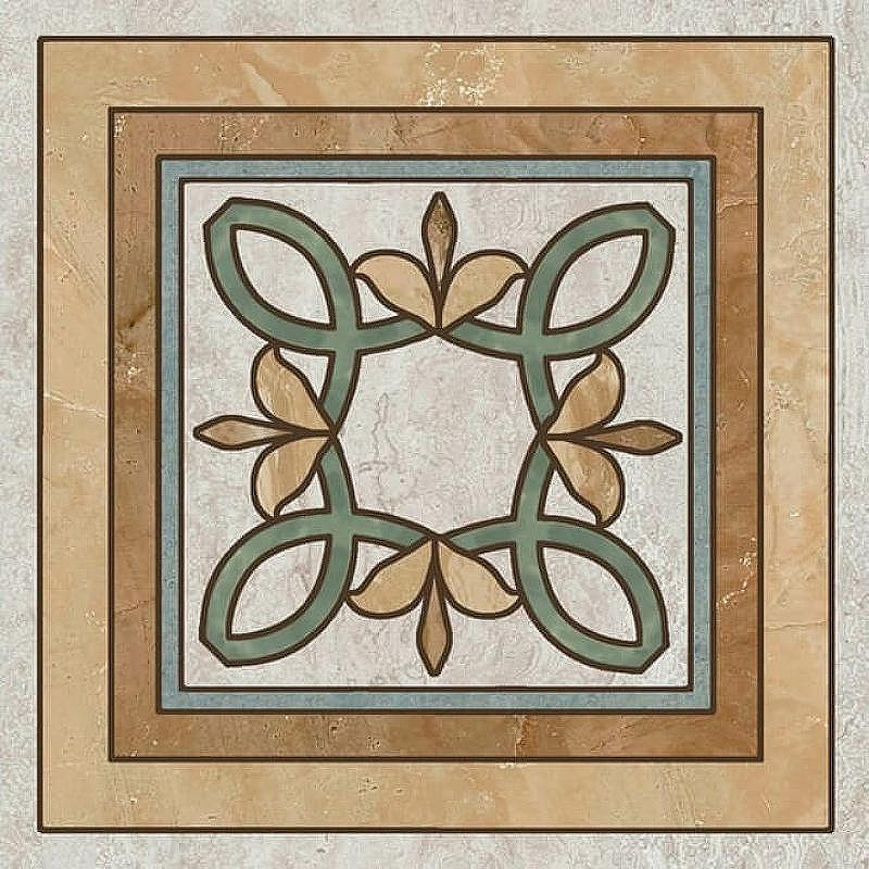 Вставка Kerama Marazzi Эвора глянцевый DC\A36\SG6062RL 9,6х9,6 см