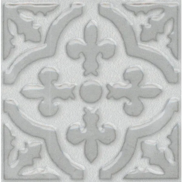Вставка напольная Kerama Marazzi Милтон OS/A405/SG1609N 7.2x7.2 см матовая цвет серый