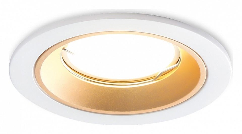 Встраиваемый светильник Ambrella Light A A8922 цвет Белый, Золото