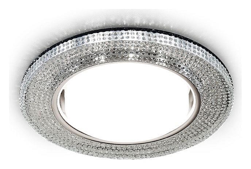 Встраиваемый светильник Ambrella Light G G290 CH цвет Прозрачный, Хром