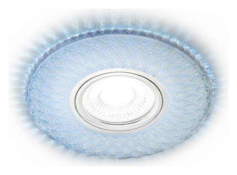 Встраиваемый светильник Ambrella Light S S333 FR/CLD цвет плафона/подвески Прозрачный, цвет арматуры Хром