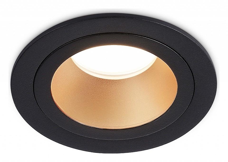 Встраиваемый светильник Ambrella Light TN TN102825 цвет Золото, Черный